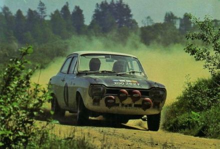 Roger Clark i Jim Porter – Ford Escort Twin Cam.